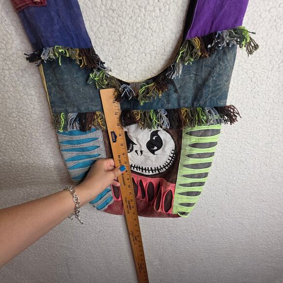 Jack Skellington Tote bag Unique Rare the nightmare before Xmas VintageHalloween - Picture 15 of 16